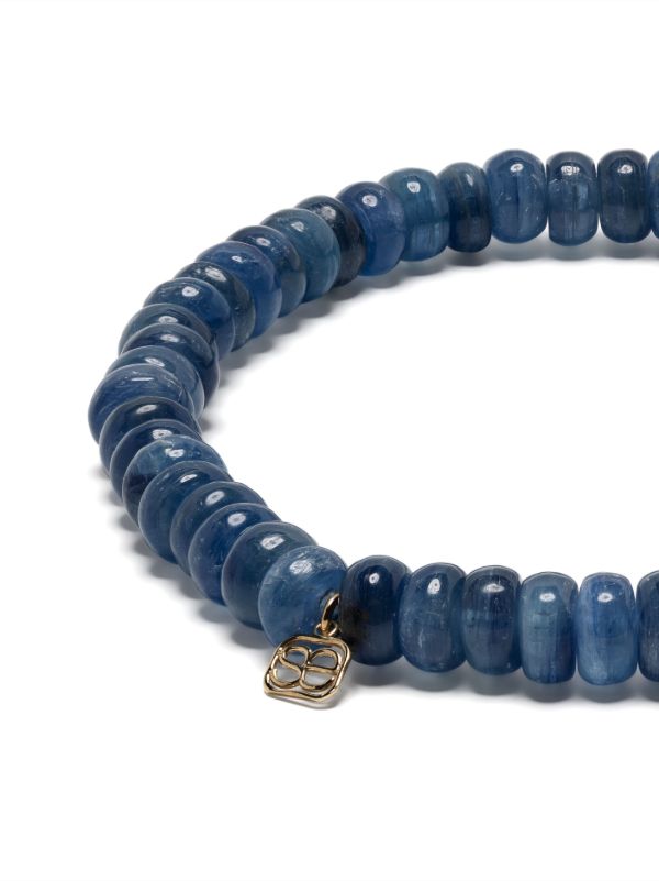 Browns Sydney Evan 14K Yellow Gold Groovy Eye Kyanite And Diamond Bracelet | Browns Bracelets