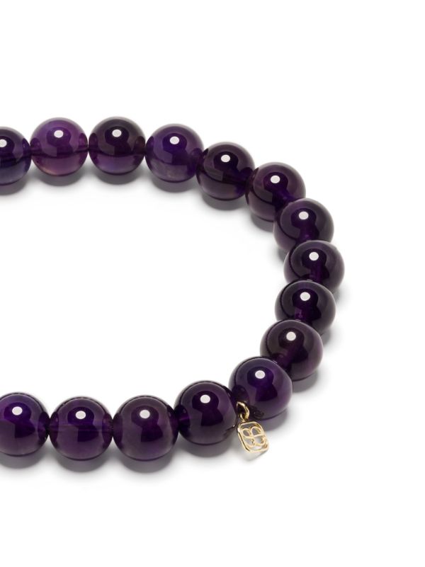 Browns Sydney Evan 14K Yellow Gold Hamsa Amethyst And Diamond Bracelet | Browns Fine Bracelets