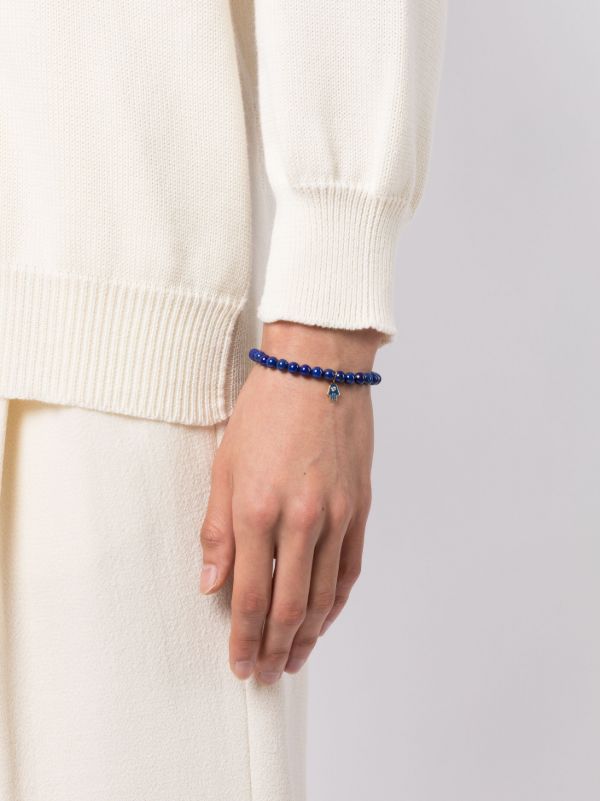 Browns Sydney Evan 14K Yellow Gold Hamsa Lapis Lazuli And Diamond Bracelet | Browns Bracelets