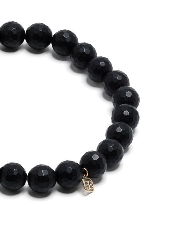 Browns Sydney Evan 14K Yellow Gold Horn Onyx And Diamond Bracelet | Browns Bracelets