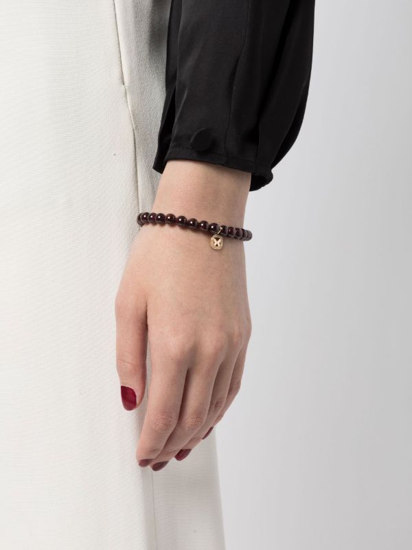 Browns Sydney Evan 14K Yellow Gold Ruby Beaded Bracelet | Browns Fine Bracelets