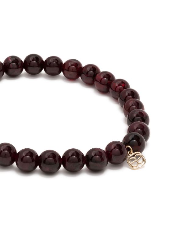 Browns Sydney Evan 14K Yellow Gold Ruby Beaded Bracelet | Browns Fine Bracelets