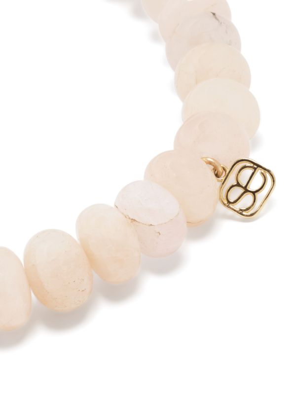 Browns Sydney Evan 14kt Gold And Diamond Morganite Bracelet | Browns Fine Bracelets