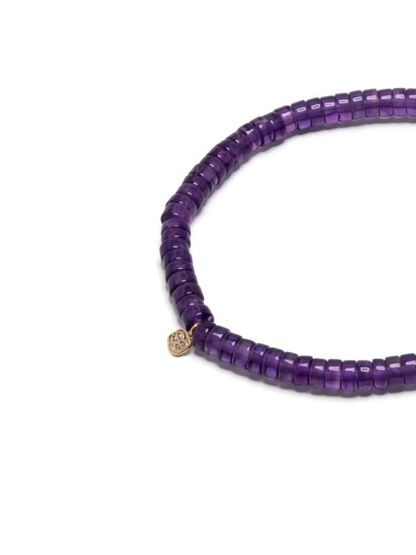 Browns Sydney Evan 14kt Starburst Amethyst Bracelet | Browns Fine Bracelets