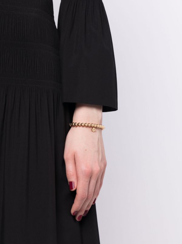 Browns Sydney Evan 14kt Yellow Gold Evil Eye Bracelet | Browns Bracelets
