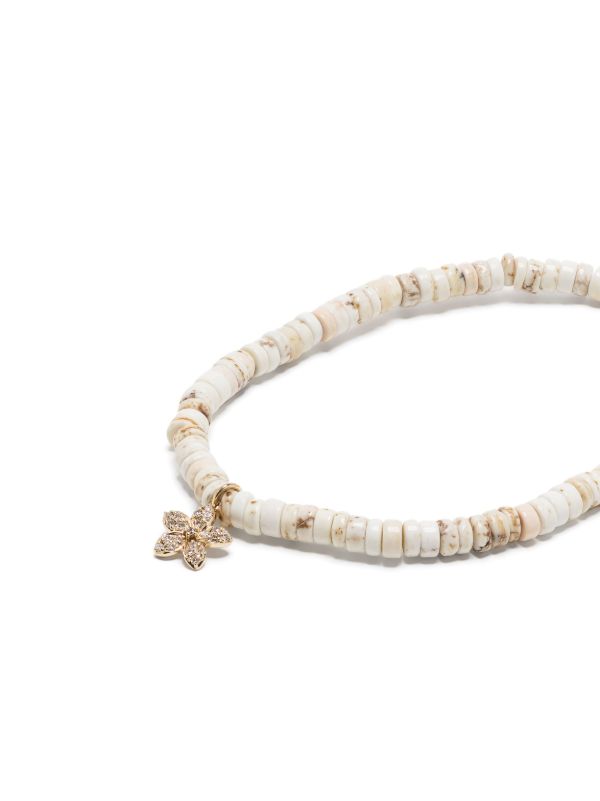 Browns Sydney Evan 14kt Yellow Gold & Turquoise Bracelet | Browns Bracelets