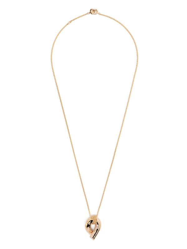 Browns Tabayer 18K Yellow Gold Oera Diamond Pendant Necklace | Browns Fine Necklaces