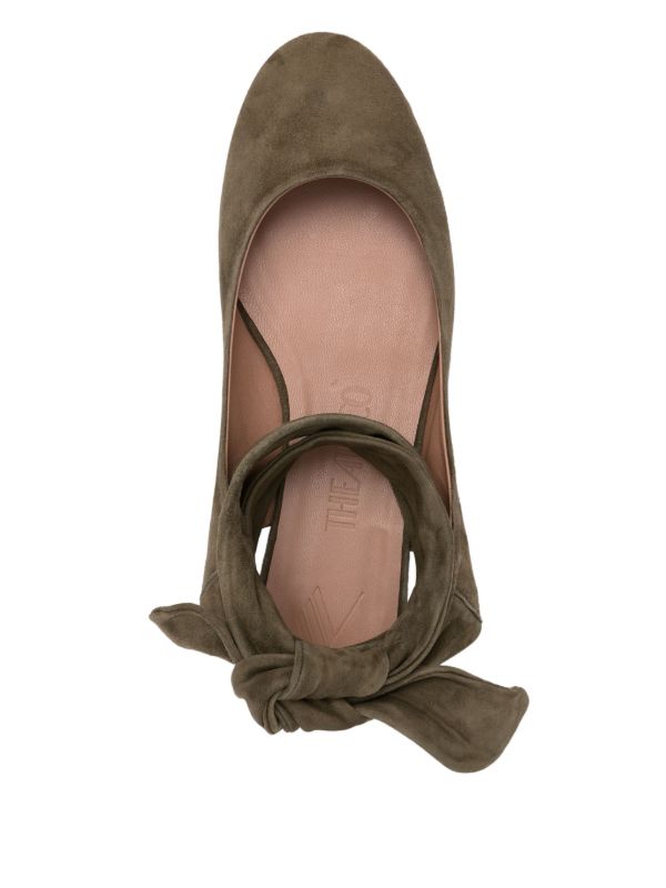 Browns The Attico Cloe Ballet Flats | Browns Ballerina Shoes