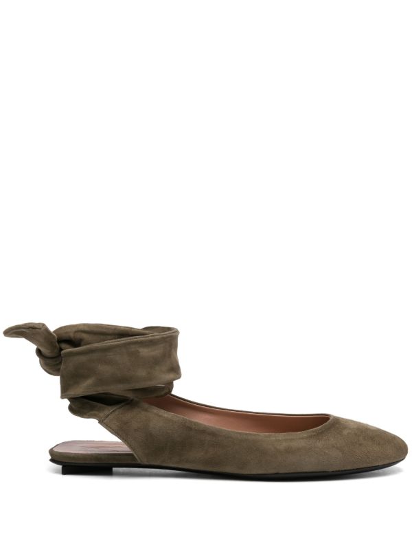 browns The Attico Cloe ballet flats | Browns Ballerina Shoes