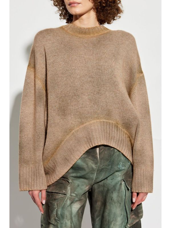 Browns The Attico Crew-neck Sweater | Browns Knitted Sweaters