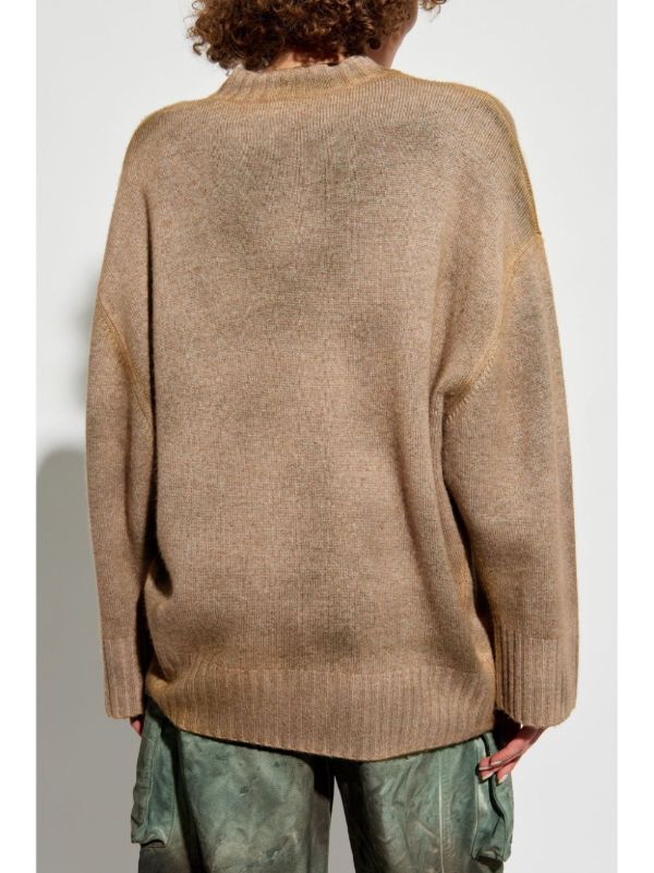 Browns The Attico Crew-neck Sweater | Browns Knitted Sweaters