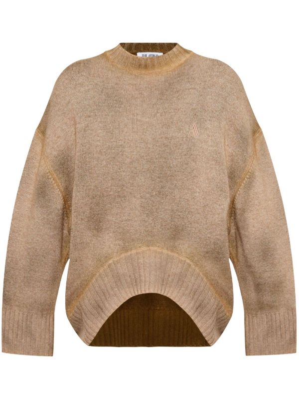 browns The Attico crew-neck sweater | Browns Knitted Sweaters