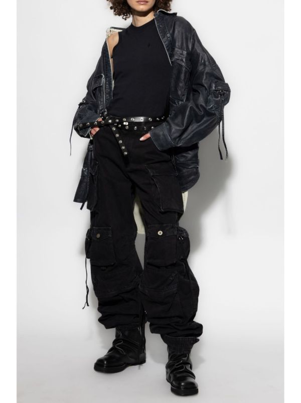 Browns The Attico Fern Cargo Jeans | Browns Wide-Leg Jeans