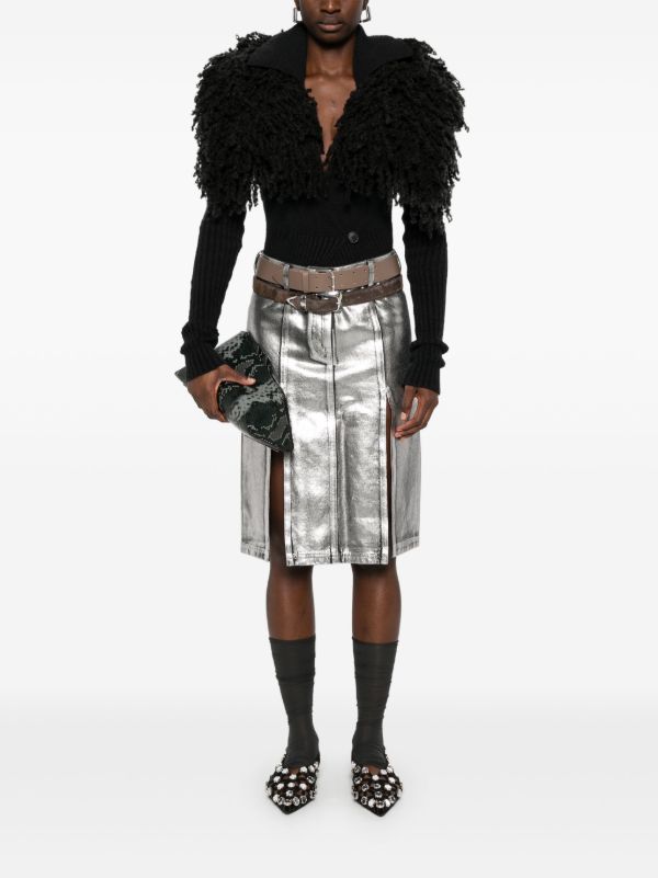 Browns The Attico Fringe-detail Cardigan | Browns Cardigans