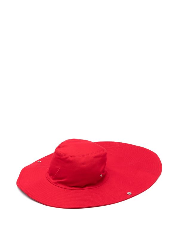 browns The Attico logo-embroidered sun hat | Browns Hats