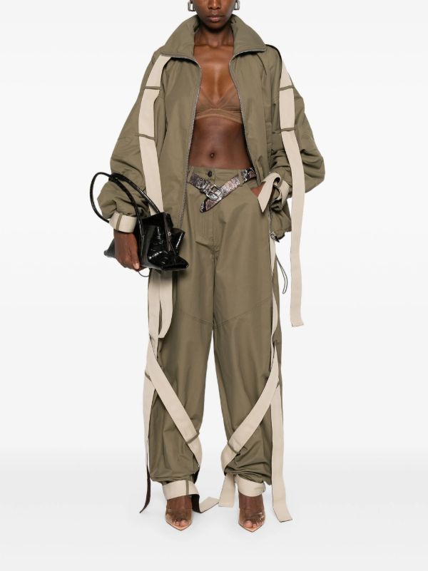 Browns The Attico Multi-string Trousers | Browns Wide-Leg Pants