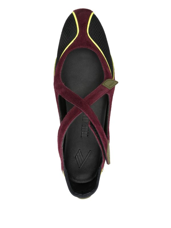 Browns The Attico Nomad Ballet Flats | Browns Ballerina Shoes