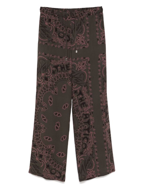 browns The Attico paisley-print trousers | Browns Wide-Leg Pants