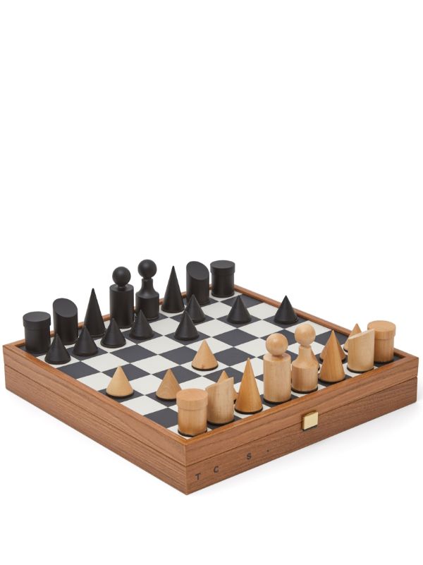 browns The Conran Shop Milos Chess Set (40cm x 40cm) | Browns Table Games