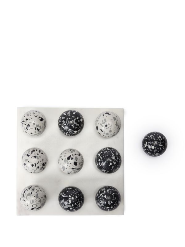 Browns The Conran Shop Pietra Tic Tac Toe Game (25cm X 25cm) | Browns Table Games