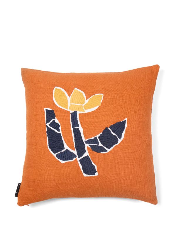 browns The Conran Shop Solitary Flower cushion (50cm x 50cm) | Browns Cushions