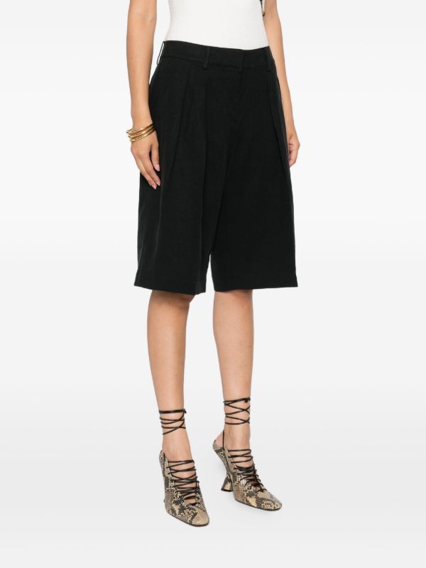 Browns The Frankie Shop Bilbao Shorts | Browns Knee-Length Shorts