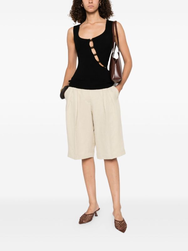 Browns The Frankie Shop Bilbao Shorts | Browns Knee-Length Shorts