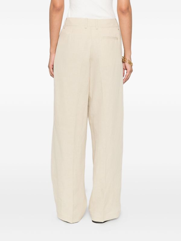 Browns The Frankie Shop Daytona Trousers | Browns Straight-Leg Pants
