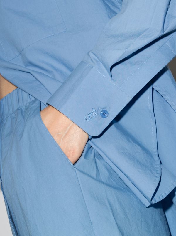 Browns The Frankie Shop Lui Organic Cotton Shirt | Browns Shirts