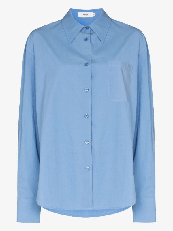 browns The Frankie Shop Lui organic cotton shirt | Browns Shirts