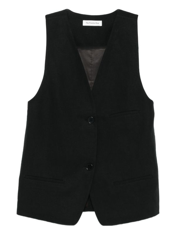 browns The Frankie Shop Melrose waistcoat | Browns Waistcoats & Gilets