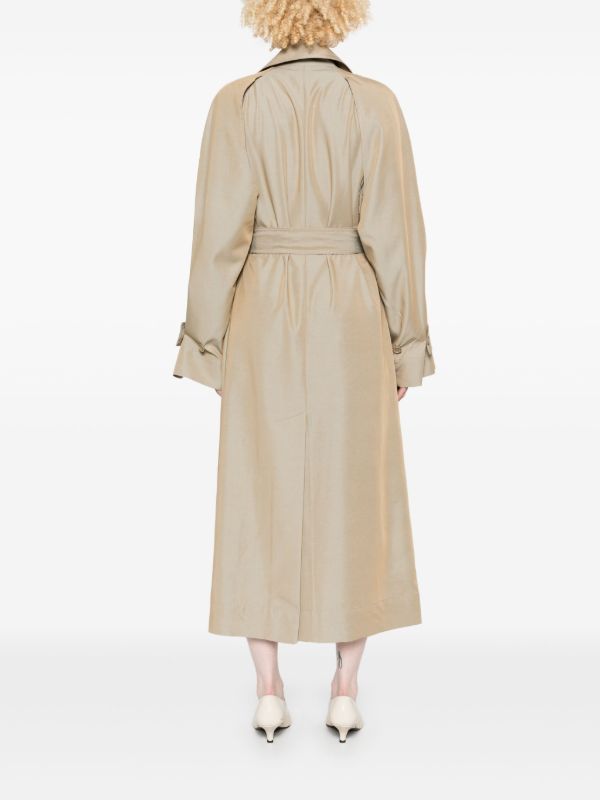 Browns The Frankie Shop Neutrals Astoria Coat | Browns Trench Coats & Raincoats