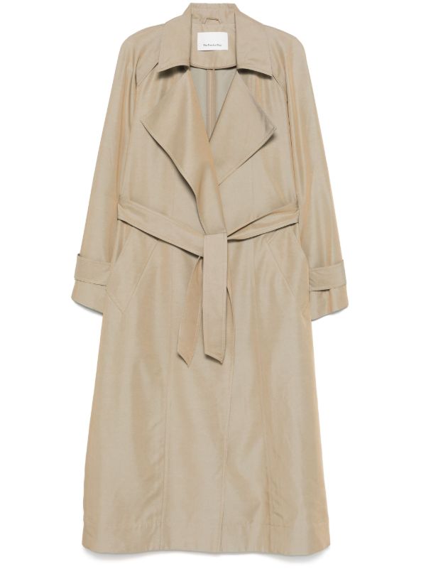 browns The Frankie Shop Neutrals Astoria Coat | Browns Trench Coats & Raincoats