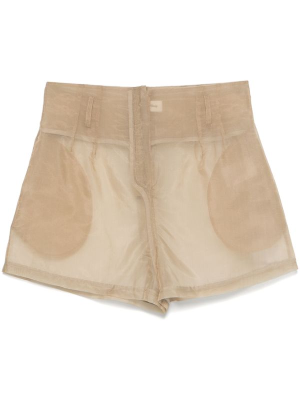 browns The Frankie Shop Neutrals Lise Shorts | Browns Short & Mini Shorts