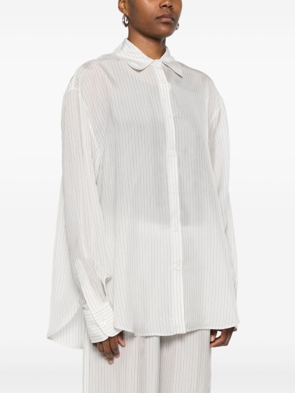 Browns The Frankie Shop Peri Striped Shirt | Browns Shirts