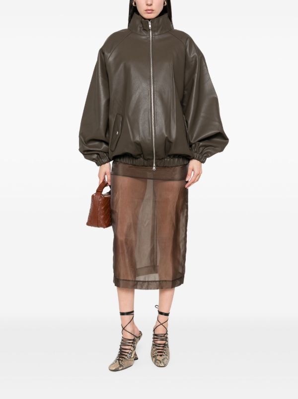 Browns The Frankie Shop Senta Bomber Jacket | Browns Varsity Jackets