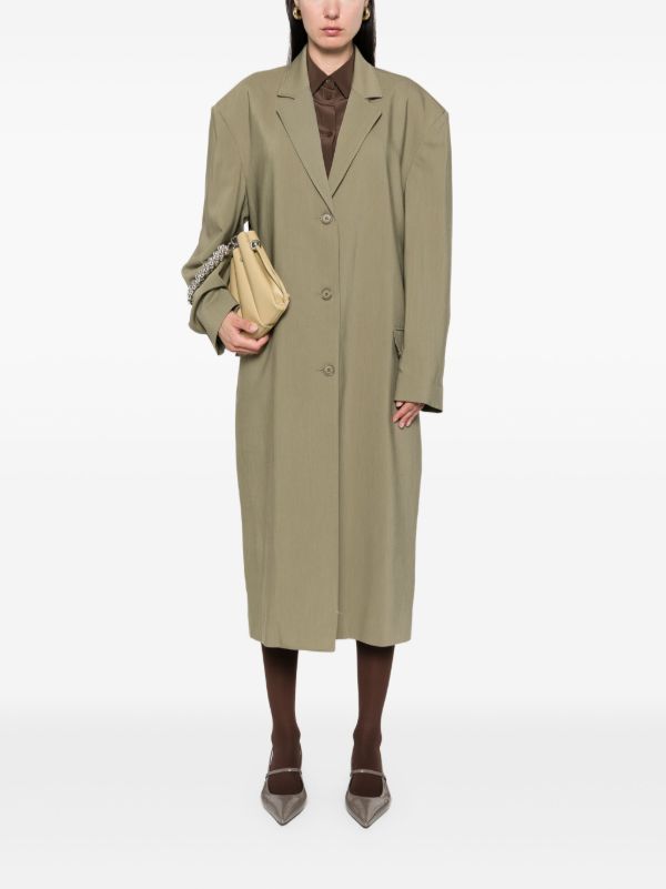 Browns The Frankie Shop Tribeca Trench Coat | Browns Trench Coats & Raincoats