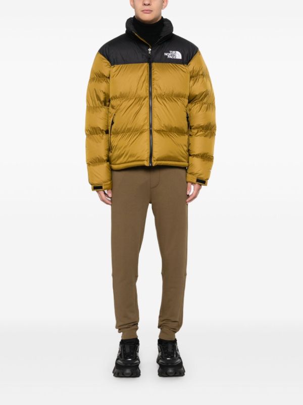 Browns The North Face Green Retro Nuptse Jacket | Browns Down Jackets