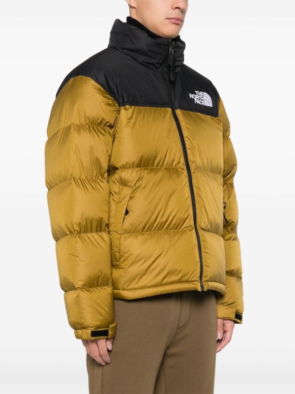 Browns The North Face Green Retro Nuptse Jacket | Browns Down Jackets
