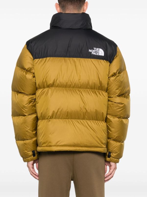 Browns The North Face Green Retro Nuptse Jacket | Browns Down Jackets