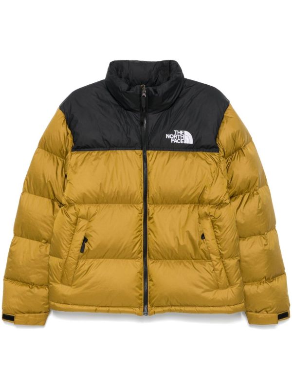 browns The North Face Green Retro Nuptse Jacket | Browns Down Jackets