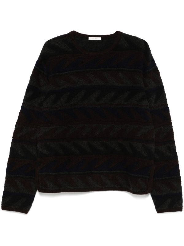 browns The Row Black Bakou Sweater | Browns Knitted Sweaters