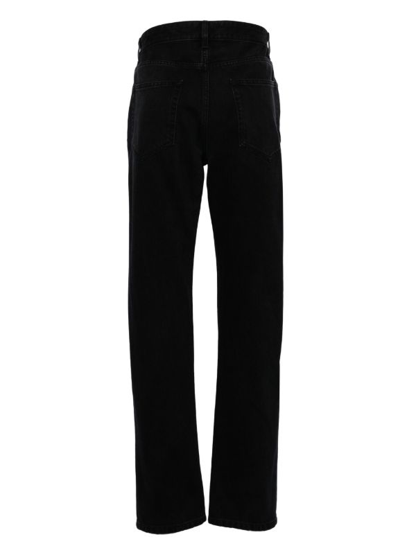 Browns The Row Black Carlisle Straight-Leg Jeans | Browns Regular & Straight-Leg Jeans