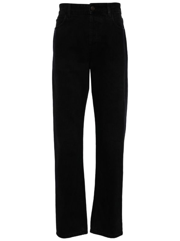 browns The Row Black Carlisle Straight-Leg Jeans | Browns Regular & Straight-Leg Jeans