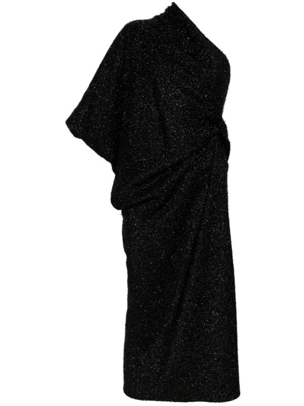 browns The Row Black Dorota Dress | Browns Cocktail & Party Dresses