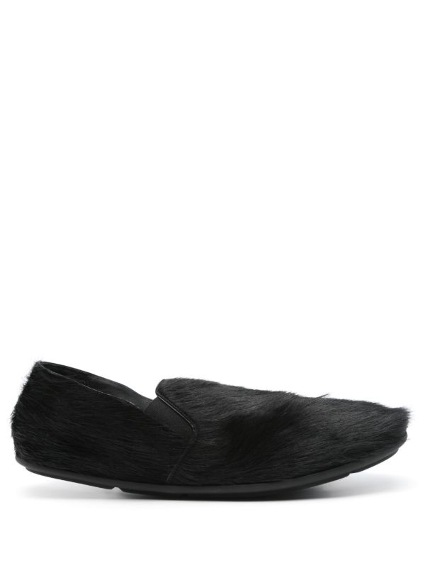 browns The Row Black Vincit Slippers | Browns Slippers