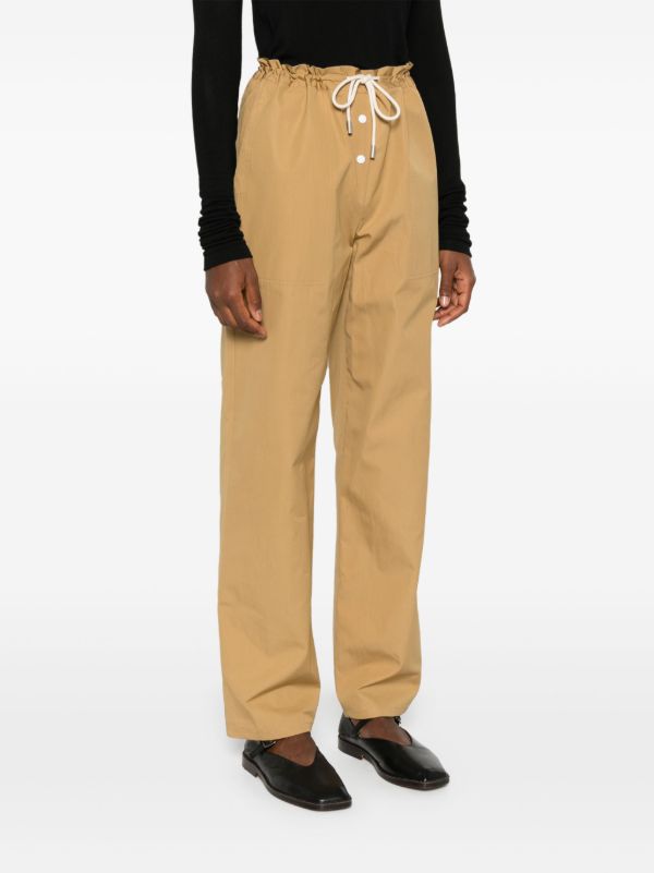Browns The Row Brown Bonnette Trousers | Browns Straight-Leg Pants