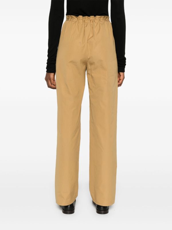 Browns The Row Brown Bonnette Trousers | Browns Straight-Leg Pants