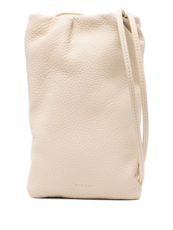 browns The Row drawstring sheepskin bag | Browns Phone Cases & Technology