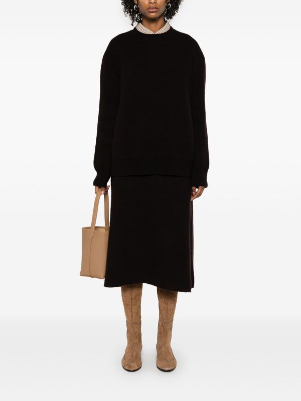 Browns The Row Ivaanka Midi Skirt | Browns A-Line Skirts